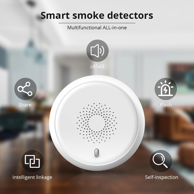 Zigbee Smart Smoke Sensor