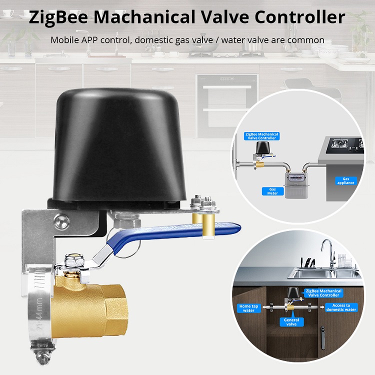 Automatic Gas Valve/Smart WiFi Water Shut Off Zigbee